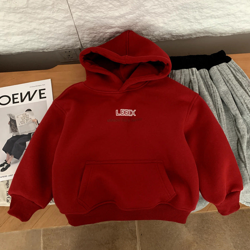 Boys' Fleece Hoodie One-Piece