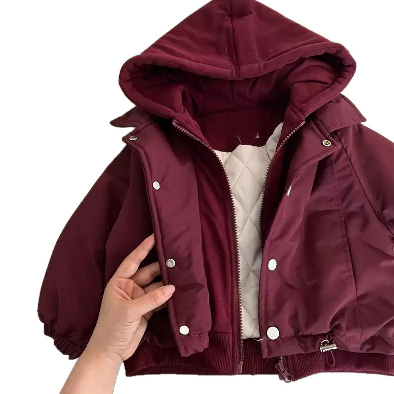 Children's baby cotton jacket for winter boys