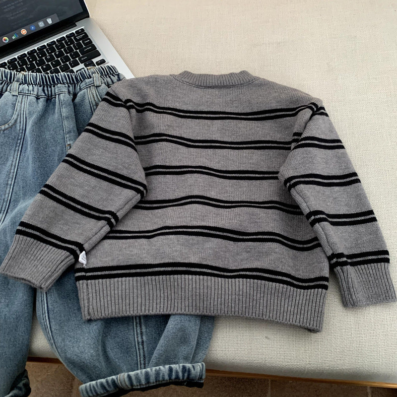 Girls Winter Knitted Jacket
