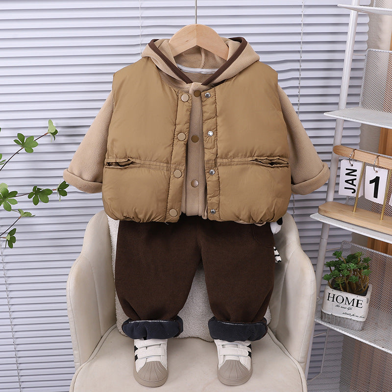 Boys' Fleece-Lined 3-Piece Set