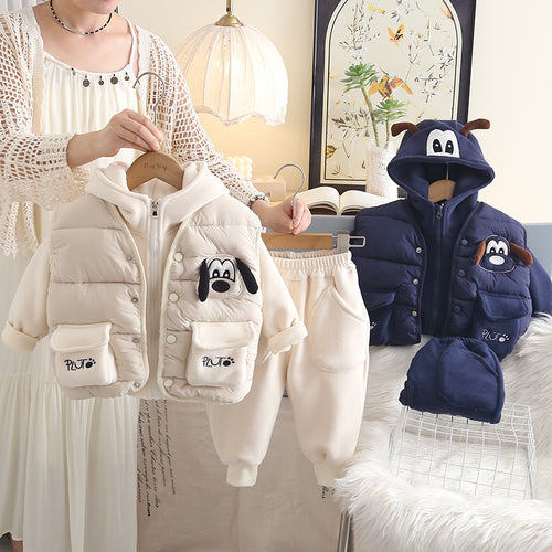 Baby Boys' Fleece-Lined 3-Piece Set