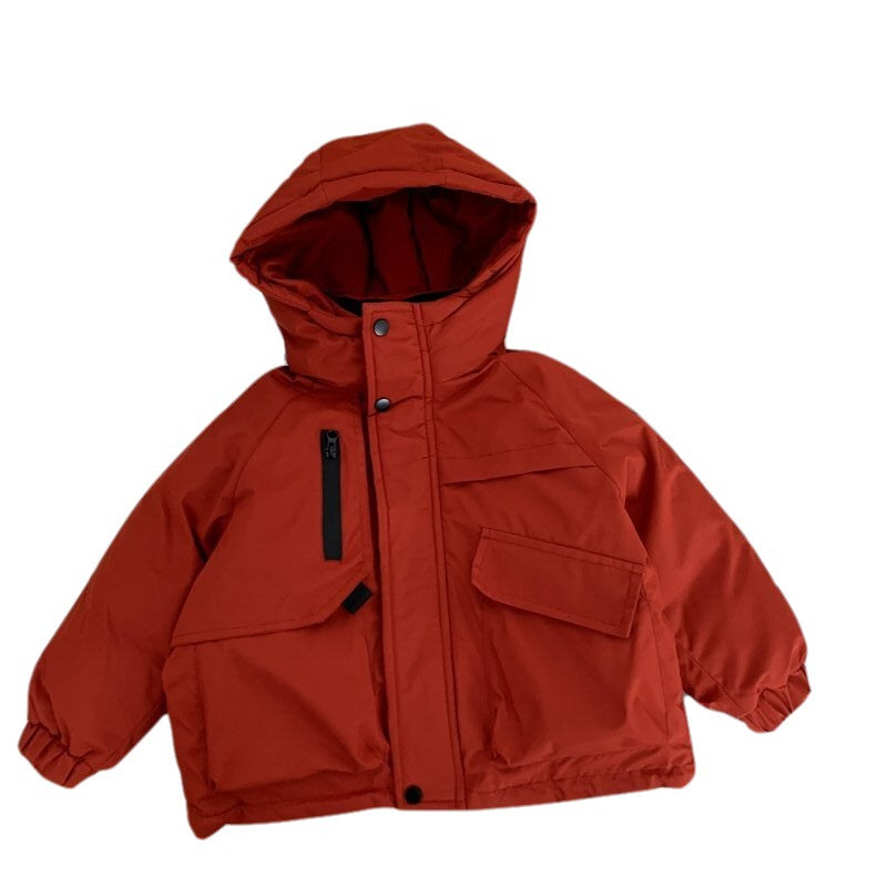 Girls' three in one assault suit thick and warm clothing