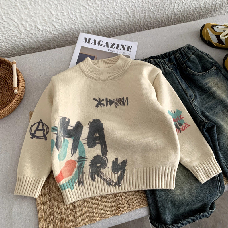 Boys' Warm Winter Sweater