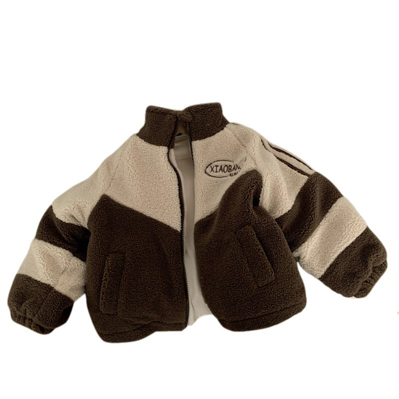 Boys' Fleece-Lined Winter Jacket