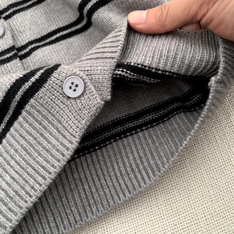 Girls Winter Knitted Jacket