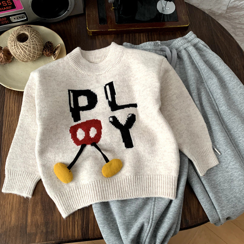 Boys' Winter Knitted Sweater