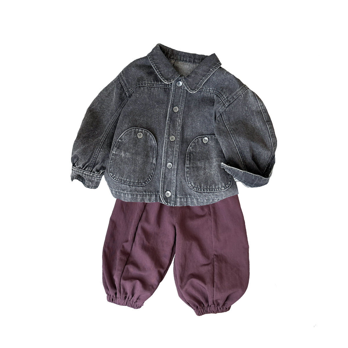 Boys' Denim Jacket, T-Shirt & Pants Options