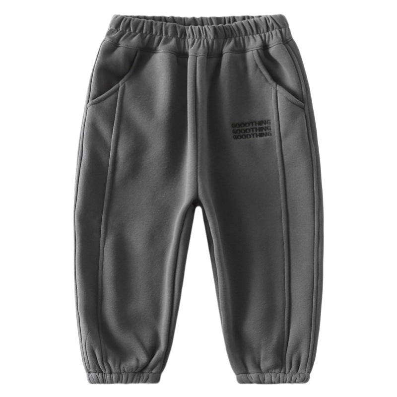 Boys' winter velvet